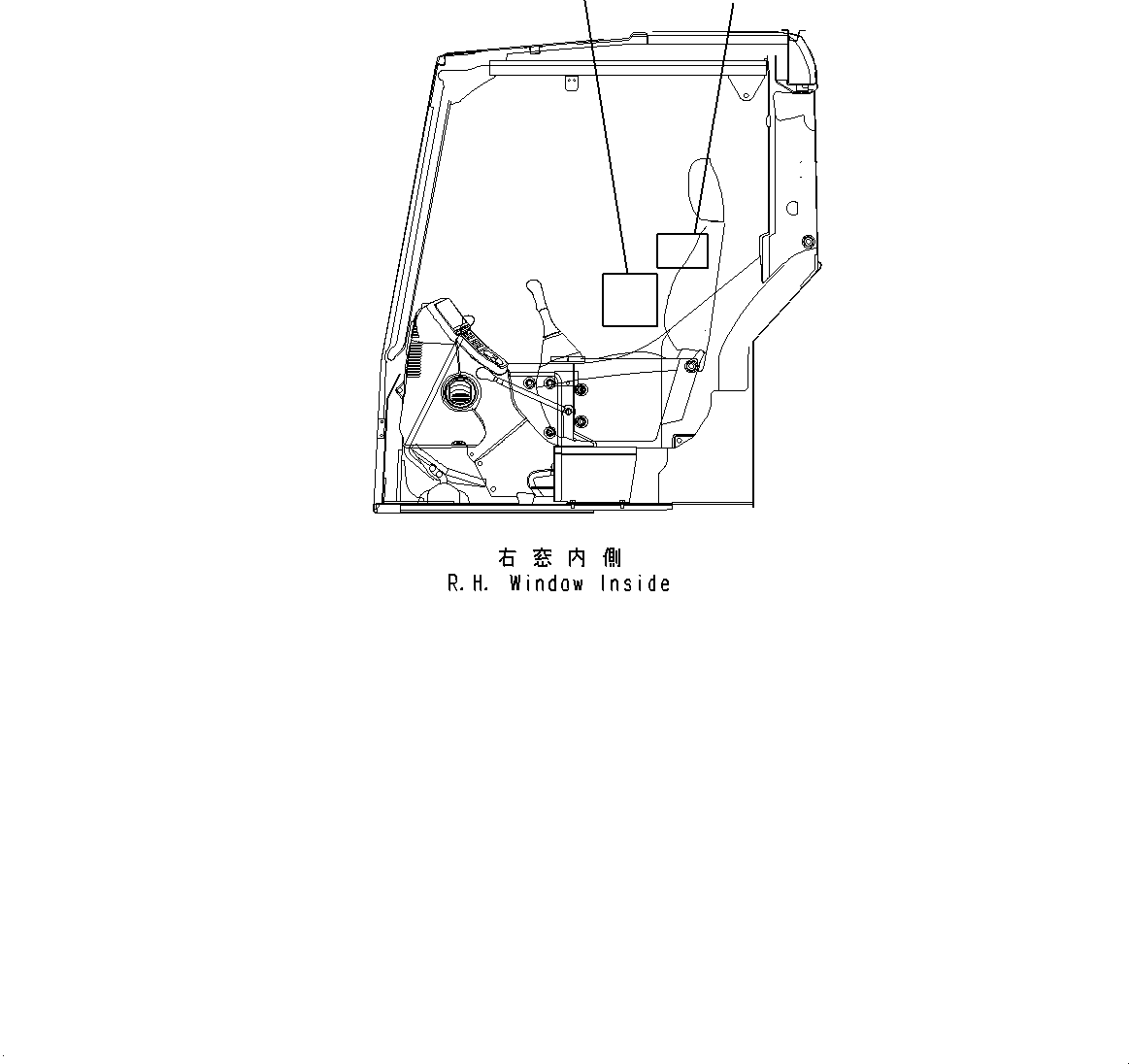 Пластина 22B-00-21990 KOMATSU