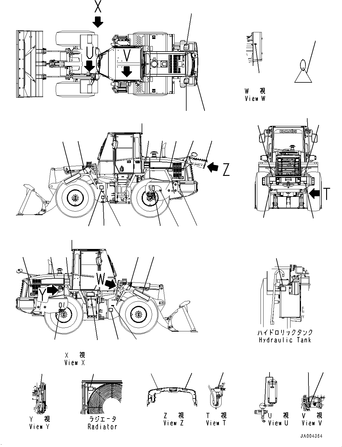Табличка смазки 417-93-41710 KOMATSU
