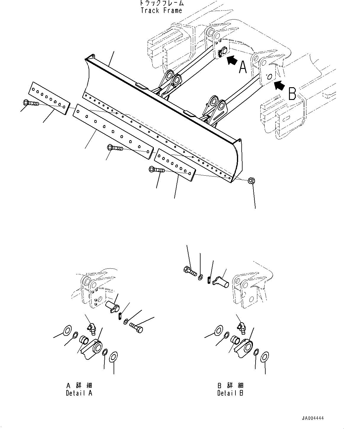 BLADE, ASSEMBLY 22B-71-31111 KOMATSU