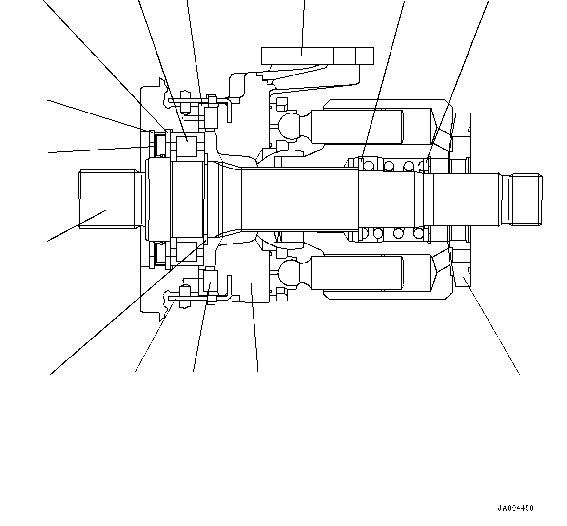 Роликоподшипник (UC1701562699) KOMATSU