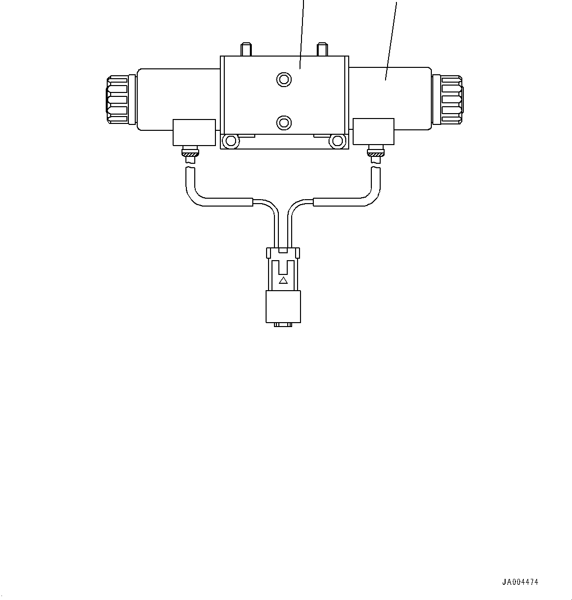 Solenoid, Control UC1026029415 KOMATSU