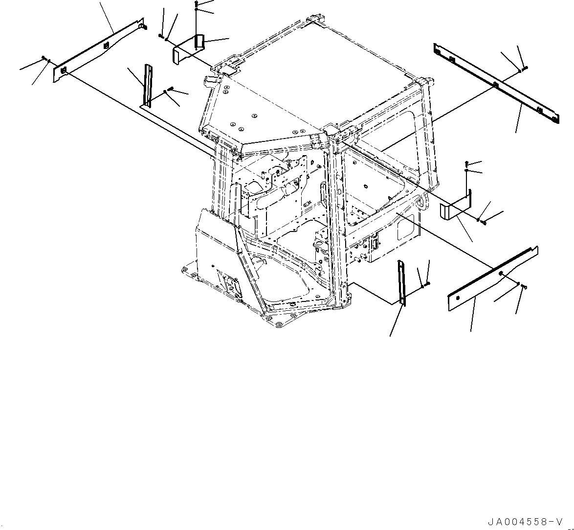 Пластина 14X-Y79-1561 KOMATSU