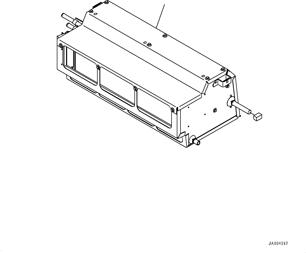 Кондиционер в сборе 12Y-979-1112 KOMATSU