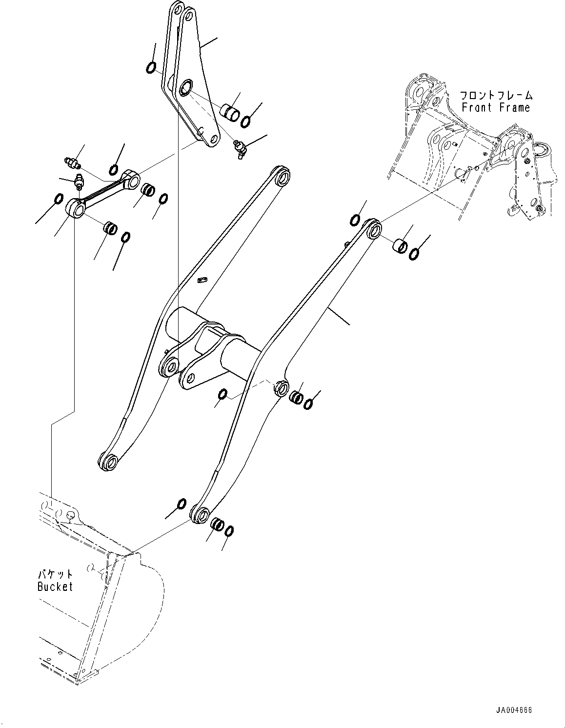 Boom Assembly 417-70-41402 KOMATSU