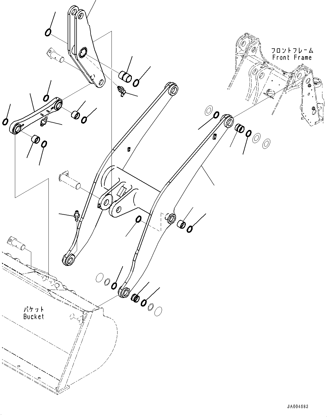 Boom Assembly 418-T81-4202 KOMATSU