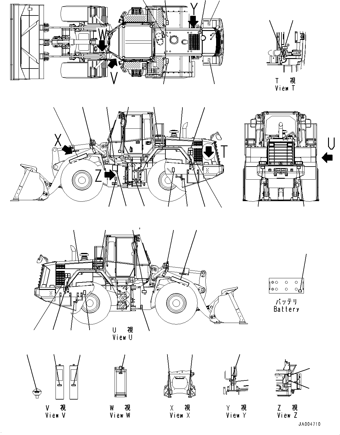 Plate, Stripe 423-93-41141 KOMATSU