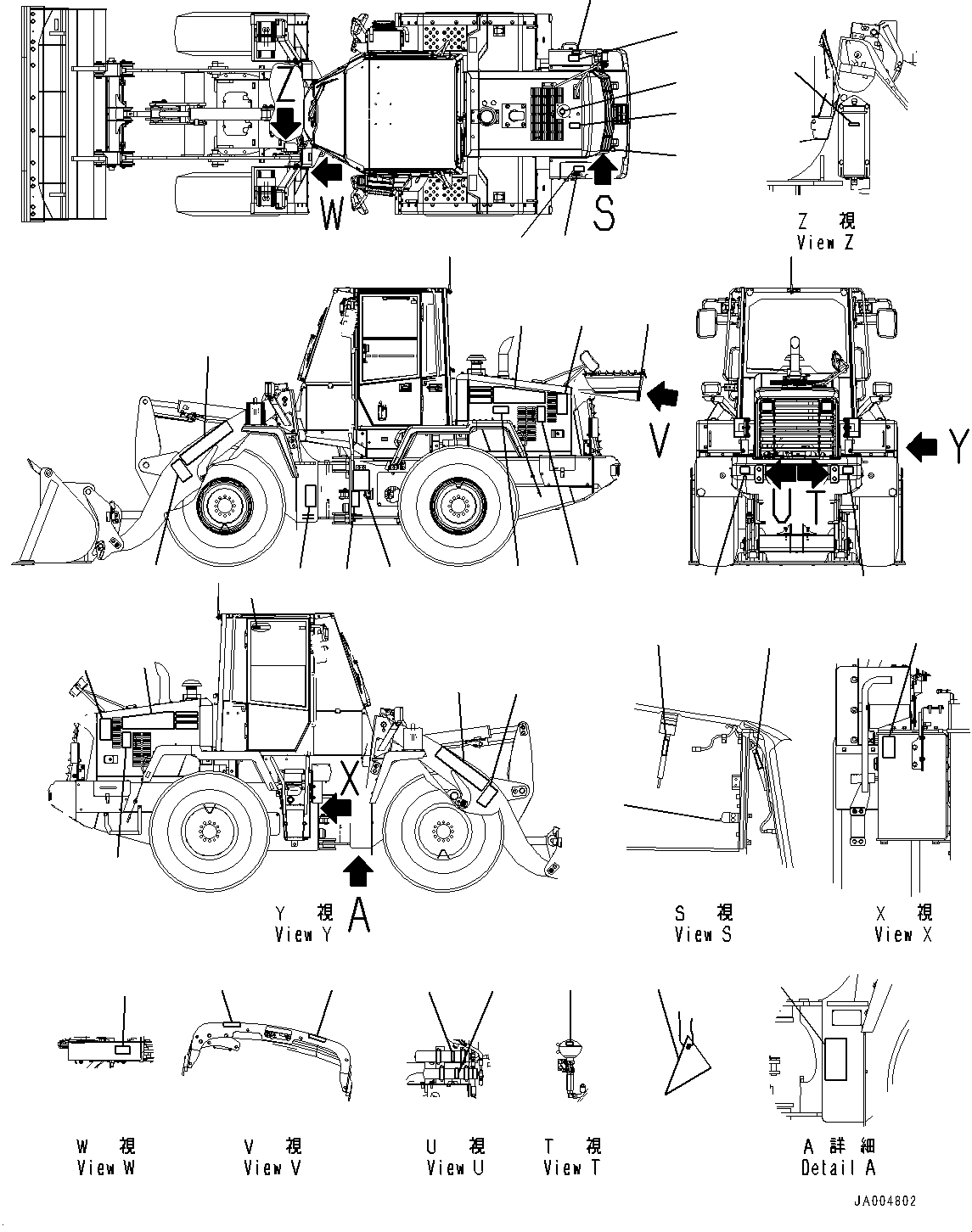 Схема смазки 416-93-41530 KOMATSU