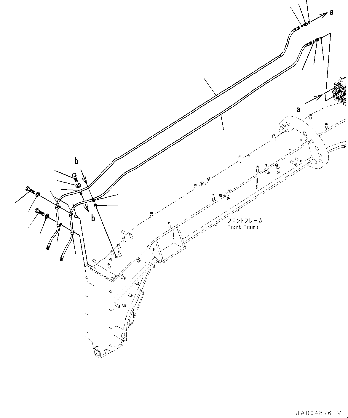 Шланг 23B-60-76110 KOMATSU