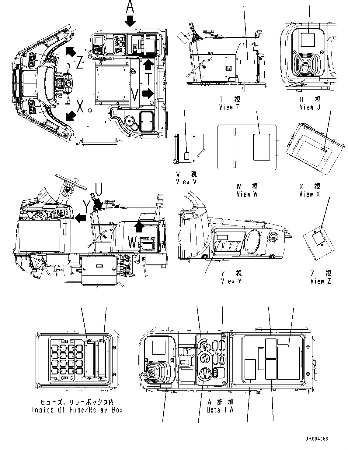 Plate, Freon Destruction 09971-00091 KOMATSU