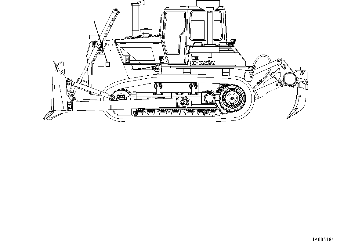 Пластина 154-98-71190 KOMATSU