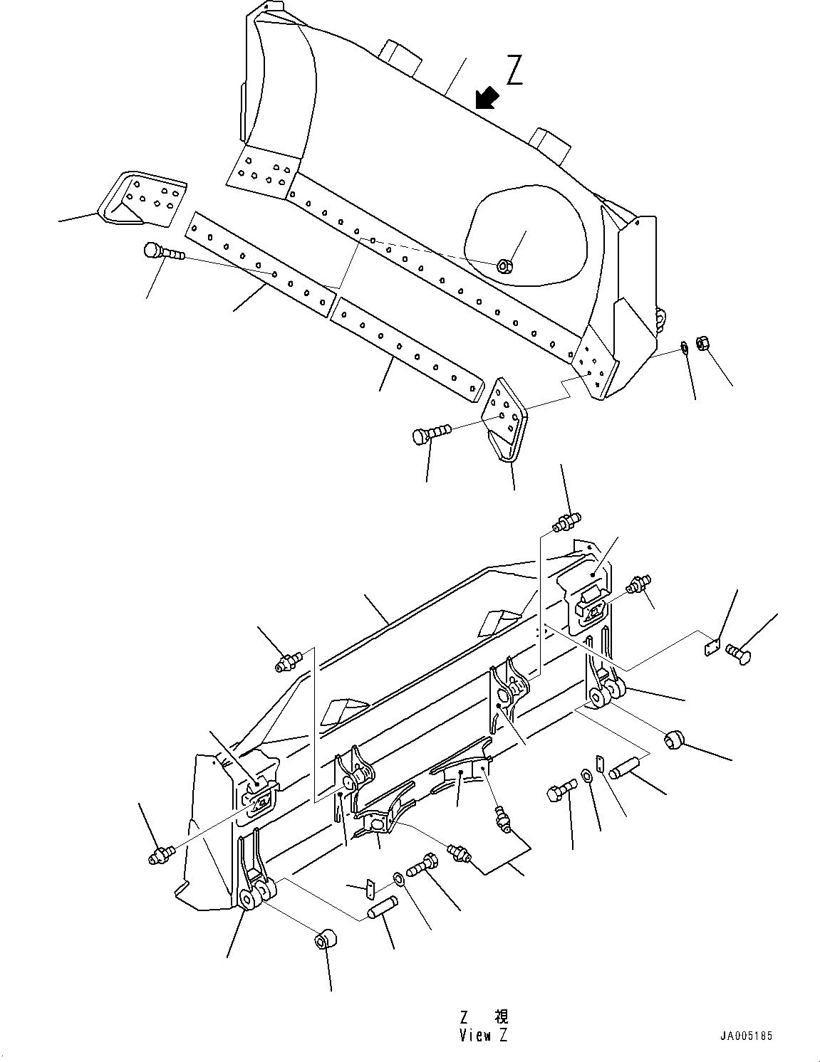Режущая кромка 130-920-2180 KOMATSU