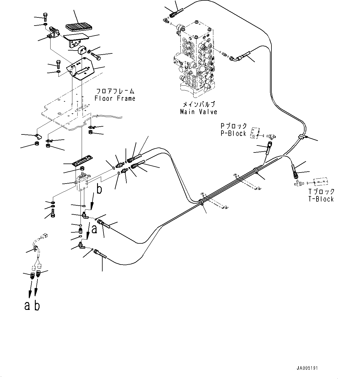 Шланг 203-62-12671 KOMATSU