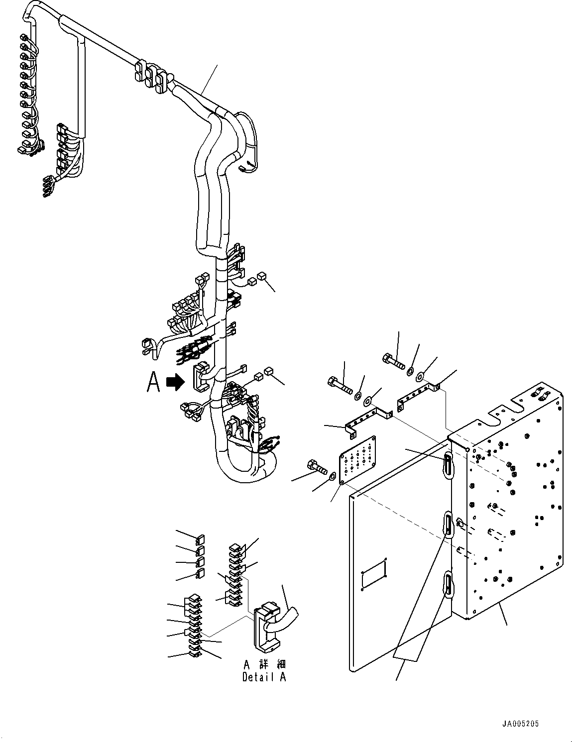 Жгут проводов 21T-06-34172 KOMATSU