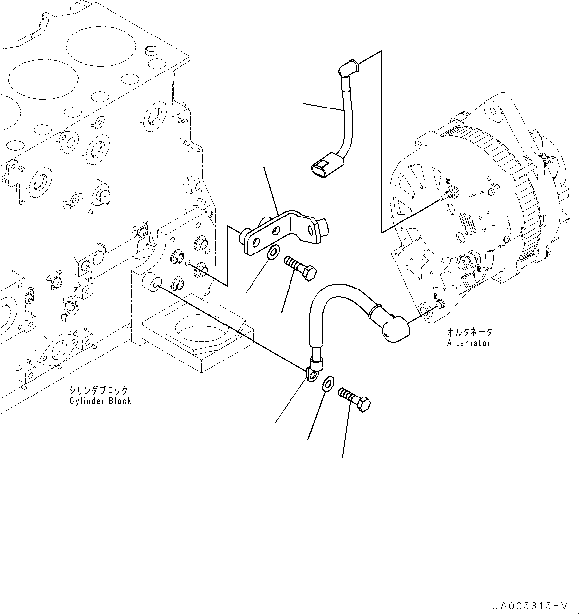 Кабель 416-Z91-4150 KOMATSU