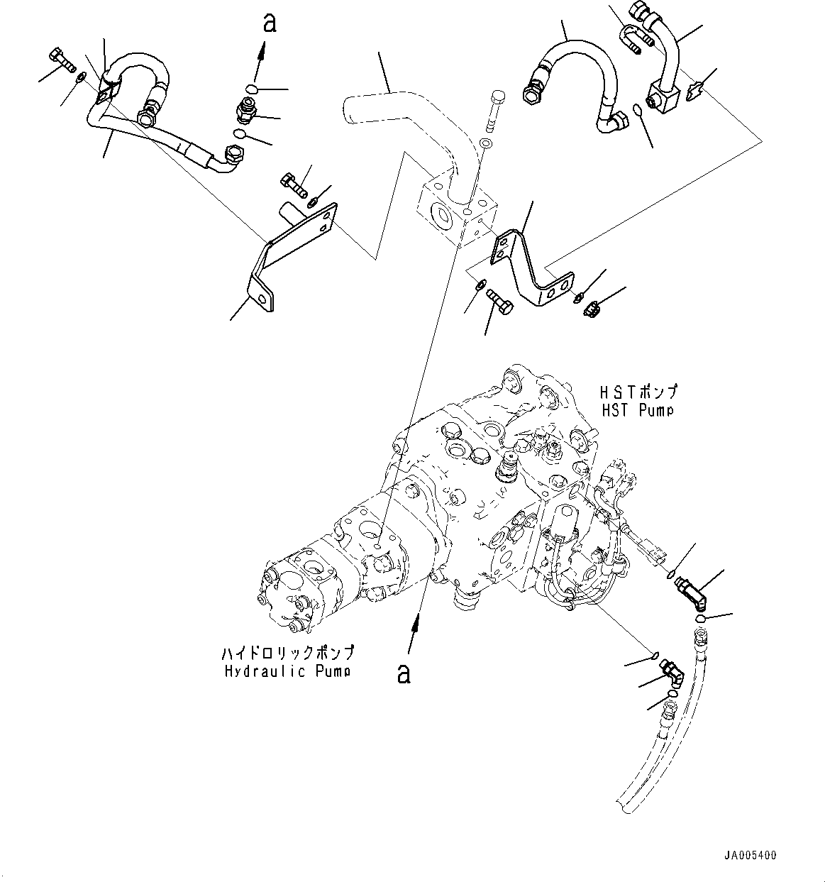 Шланг 416-18-43320 KOMATSU