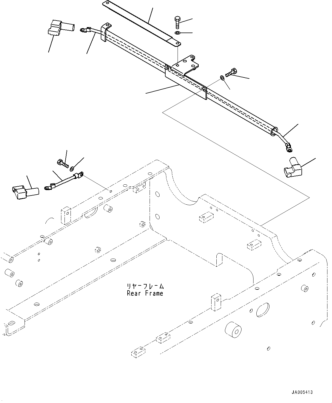 Кабель 416-06-42680 KOMATSU