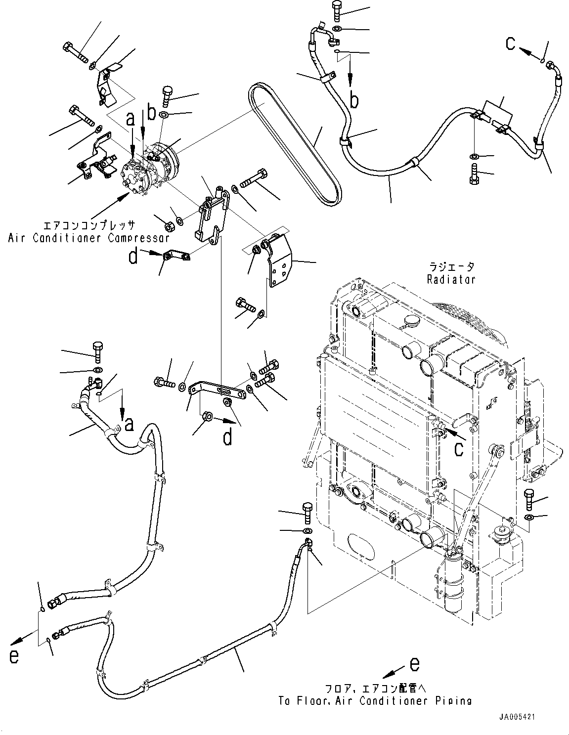 Шланг 416-S62-4231 KOMATSU