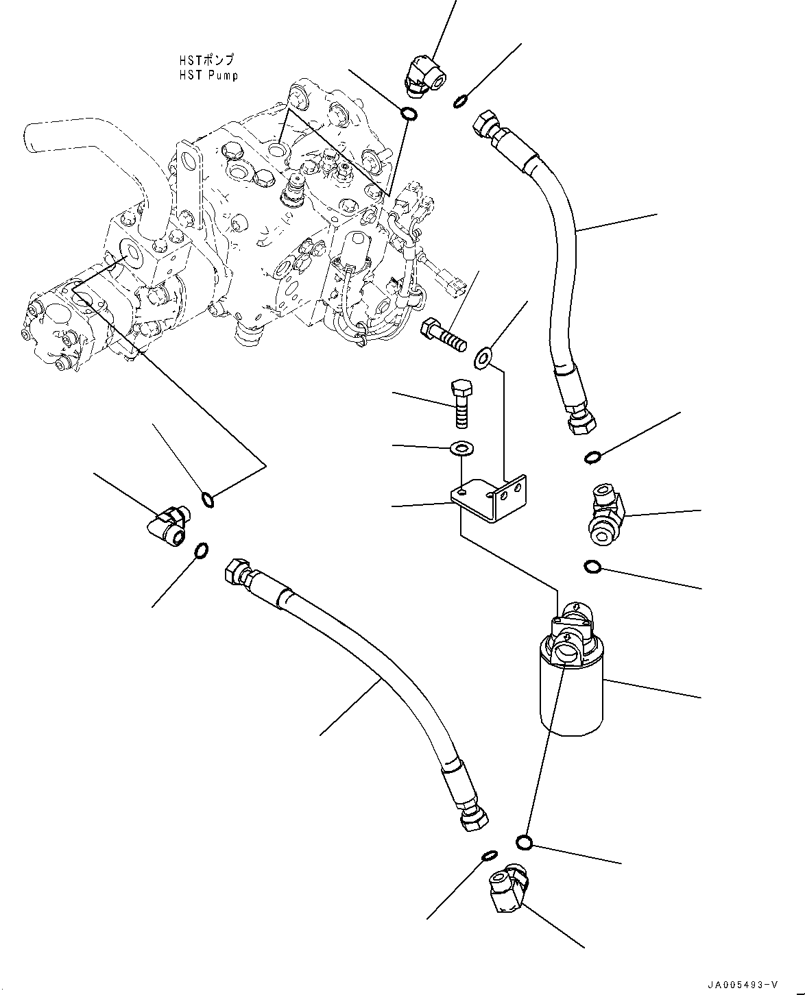 Угольник 416-18-44240 KOMATSU
