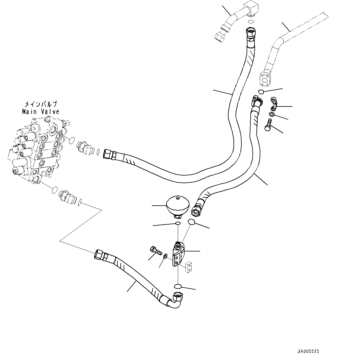 Шланг 416-62-43490 KOMATSU