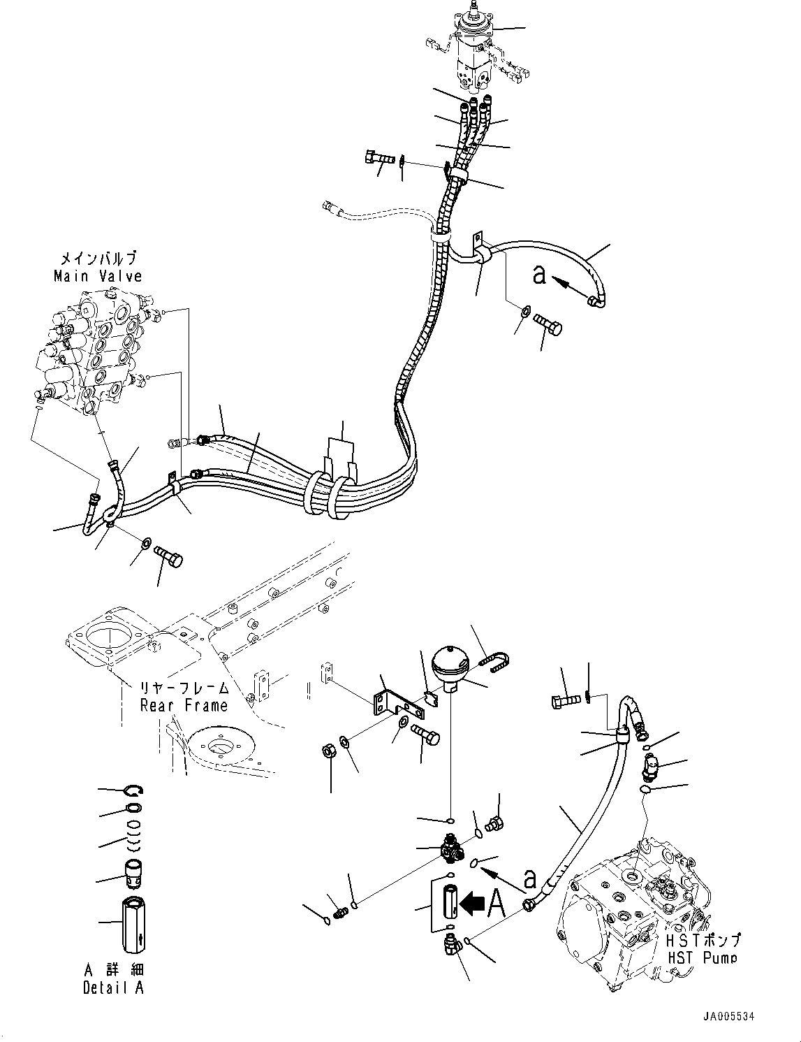 Шланг 416-62-44652 KOMATSU
