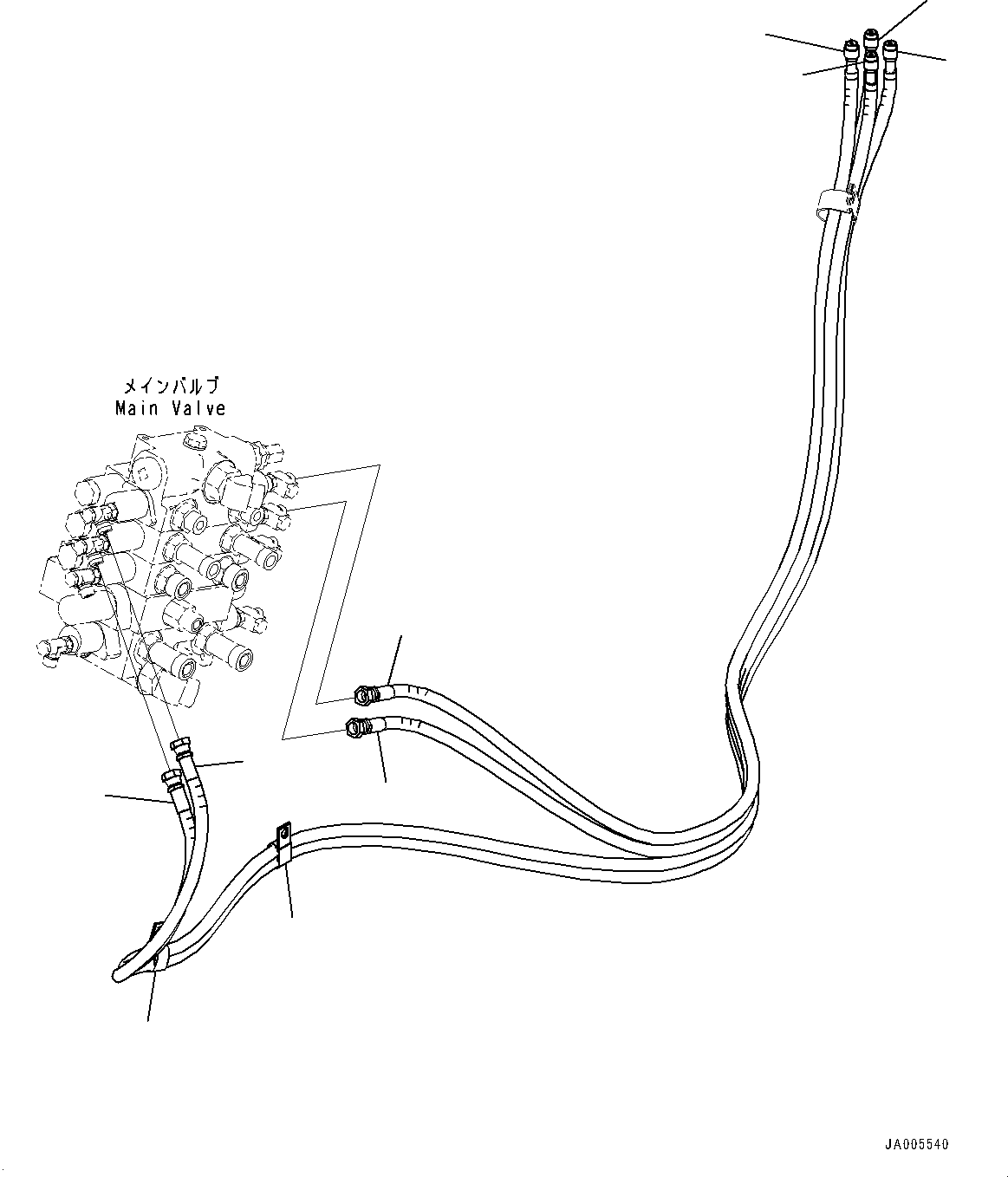 Шланг 416-V88-4280 KOMATSU