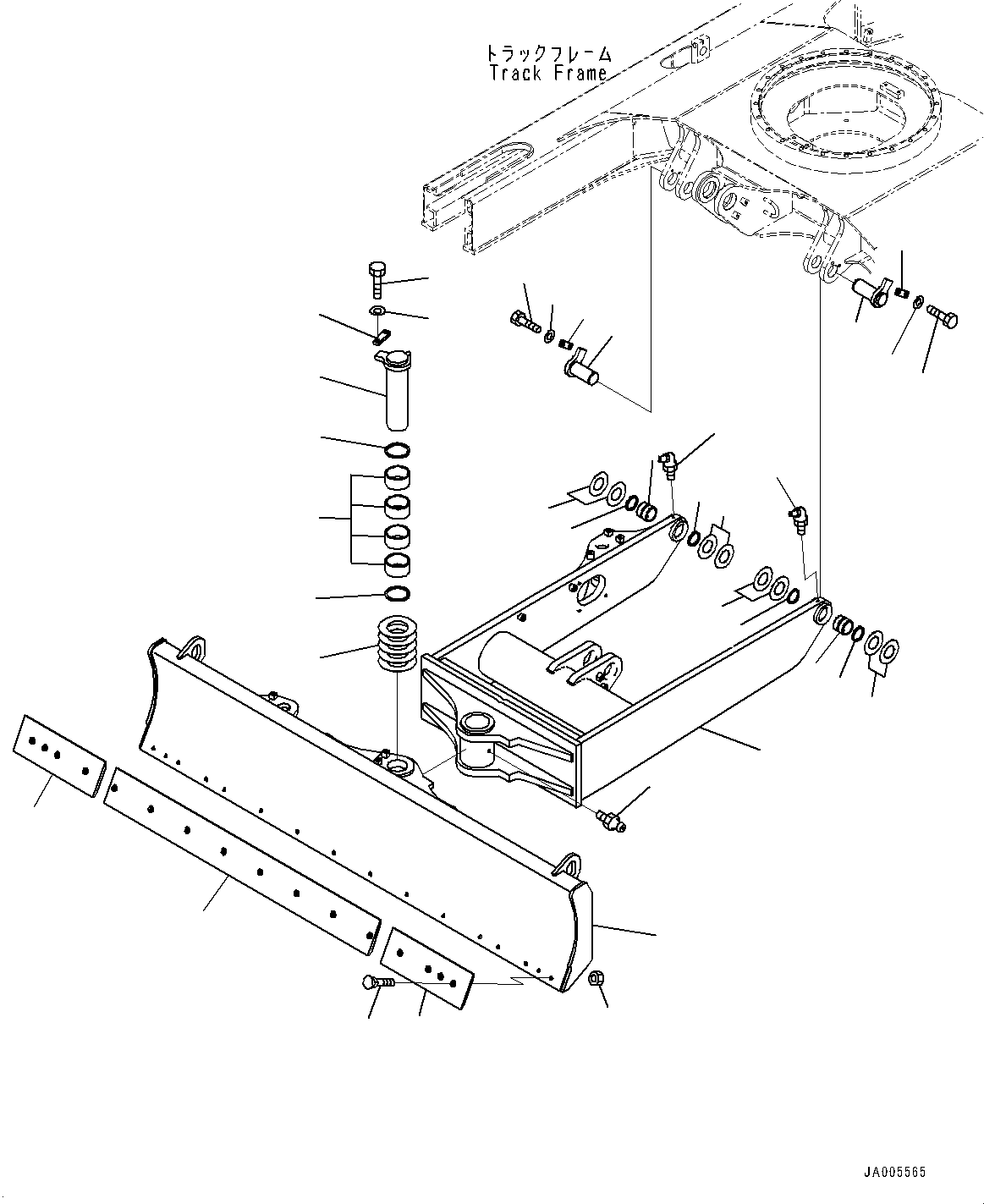 Blade Assembly 22P-910-0010 KOMATSU