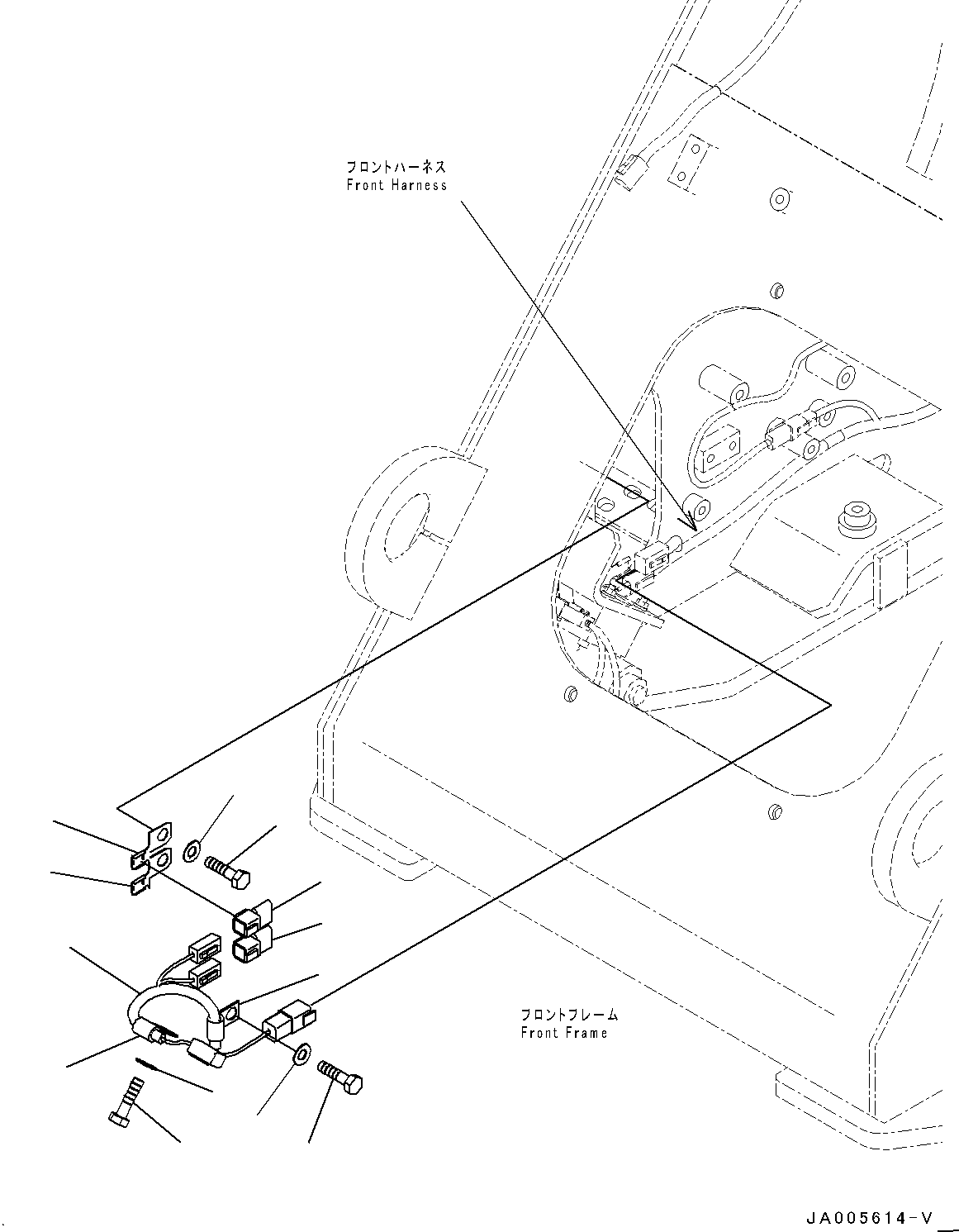Жгут проводов 416-Z23-4240 KOMATSU