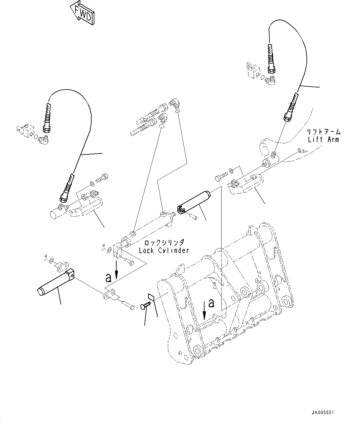 Шланг 07105-20310 KOMATSU