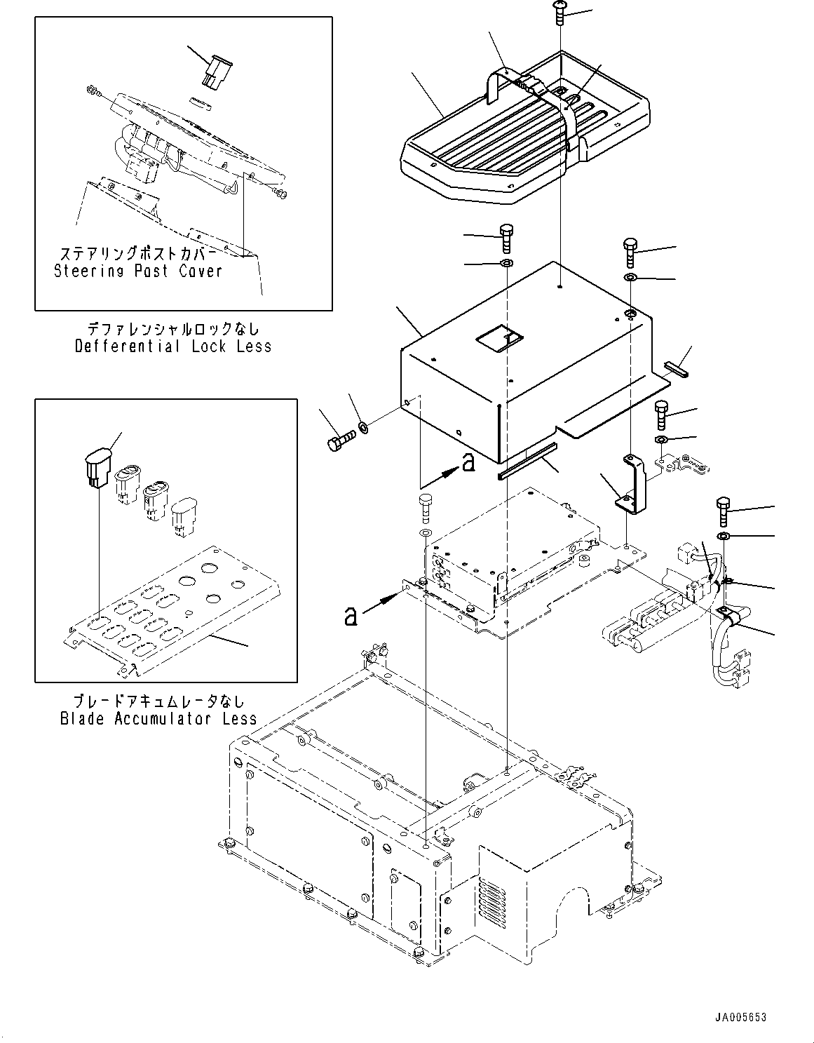 Panel(Floor Frame,Bracket) (23B-06-72110) KOMATSU