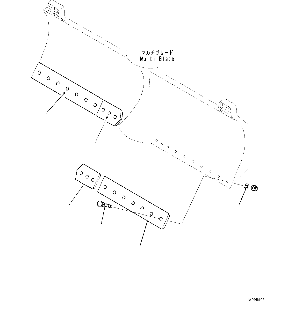 EDGE,SIDE 416-S72-1160 KOMATSU