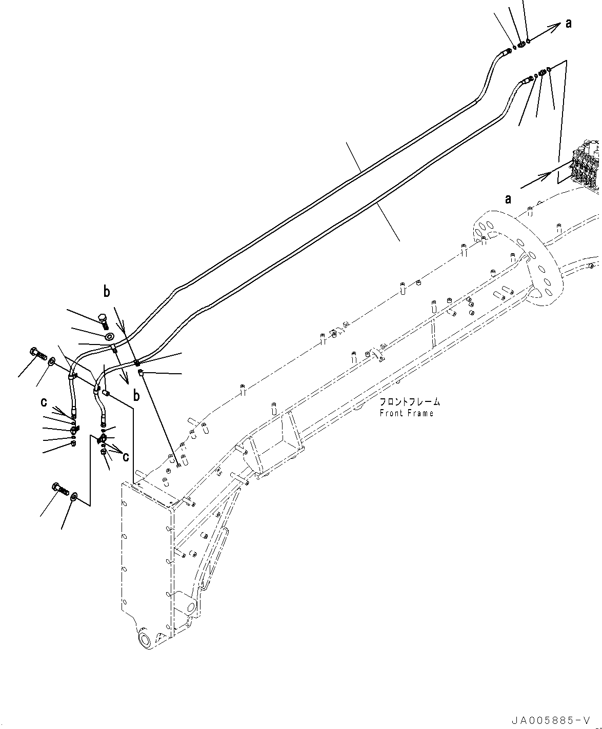 Шланг 23B-60-76310 KOMATSU