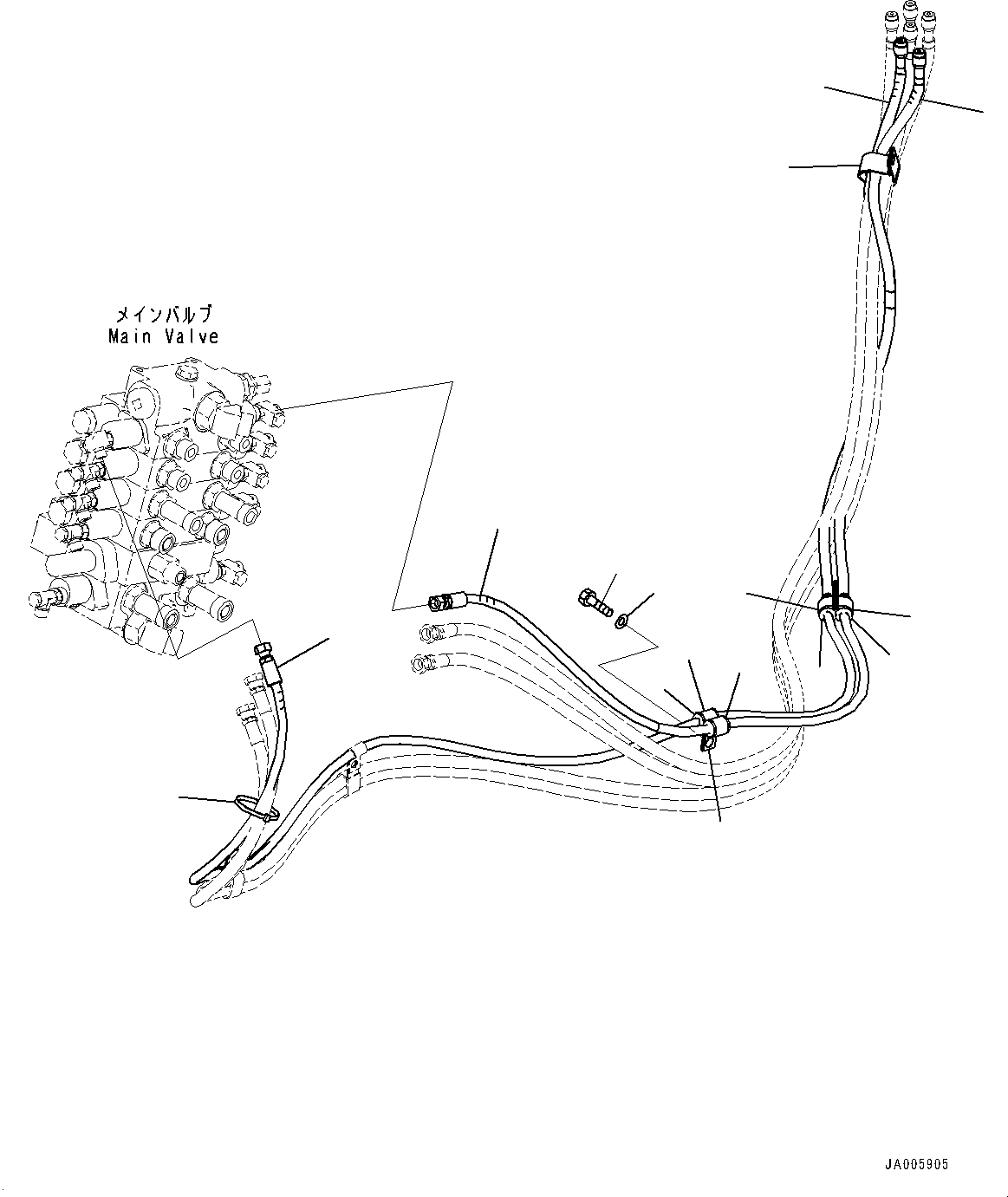 Шланг 416-V89-4240 KOMATSU