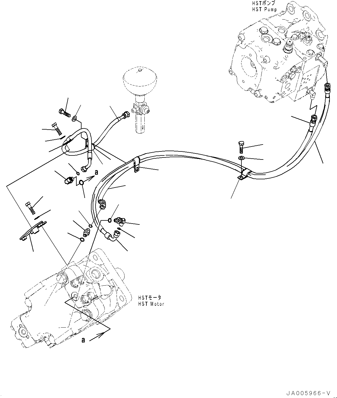 Шланг 416-18-42130 KOMATSU