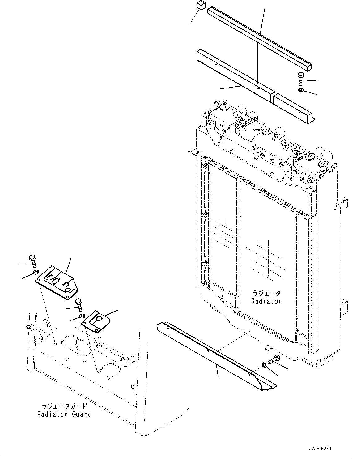 Перегородка 14X-03-61441 KOMATSU