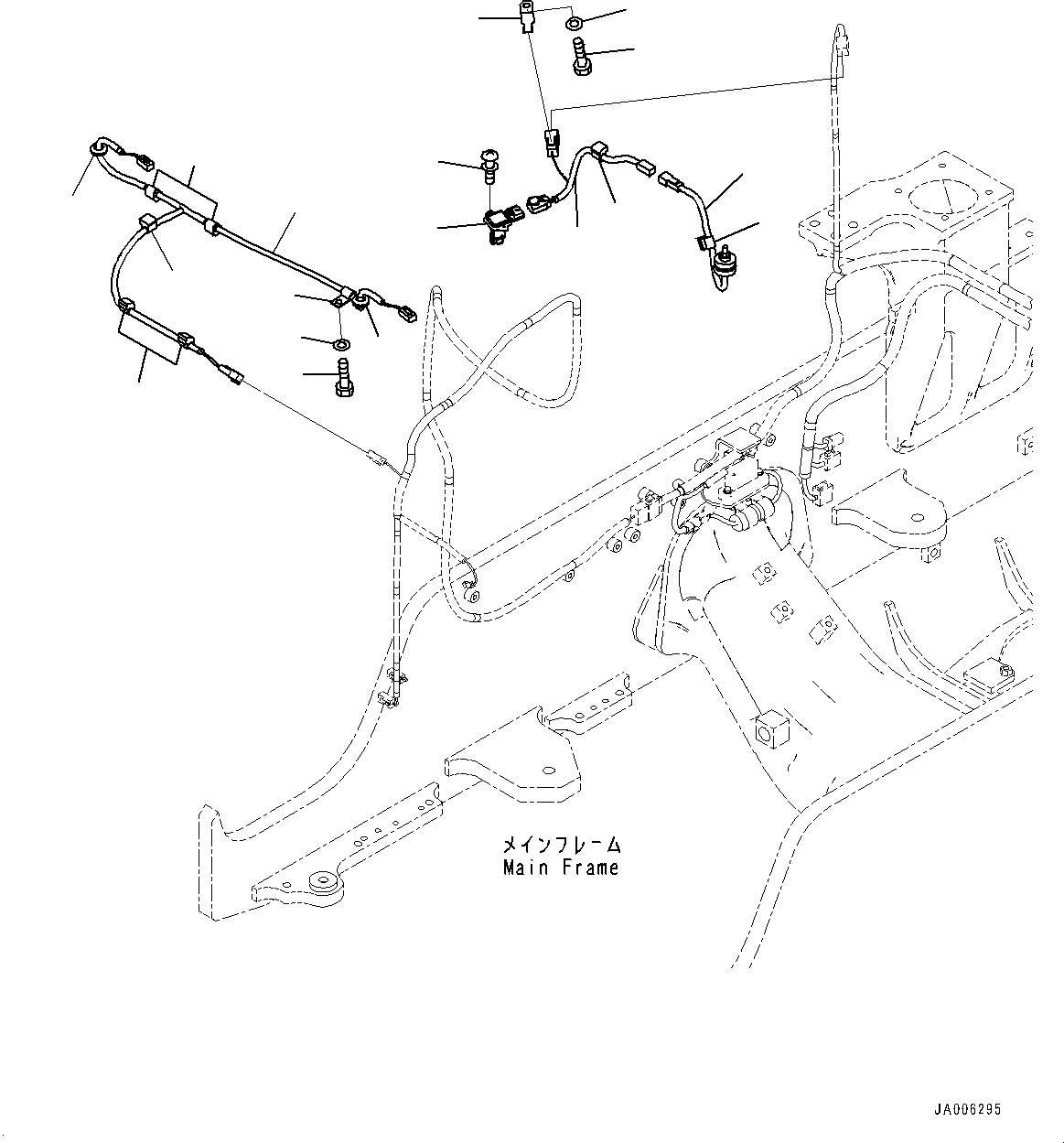 Жгут проводов 14X-06-62991 KOMATSU