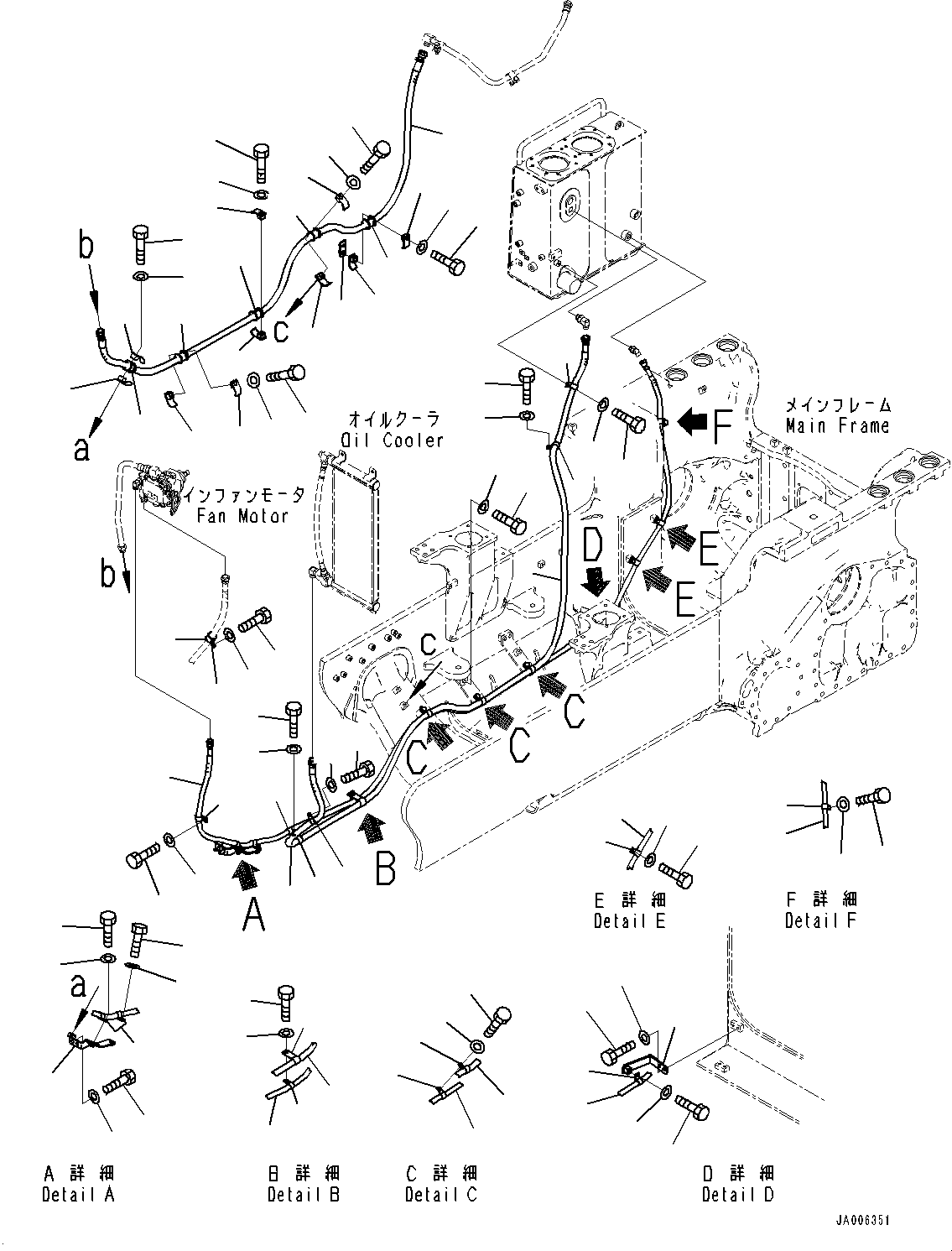 Шланг в сборе 14X-62-61331 KOMATSU