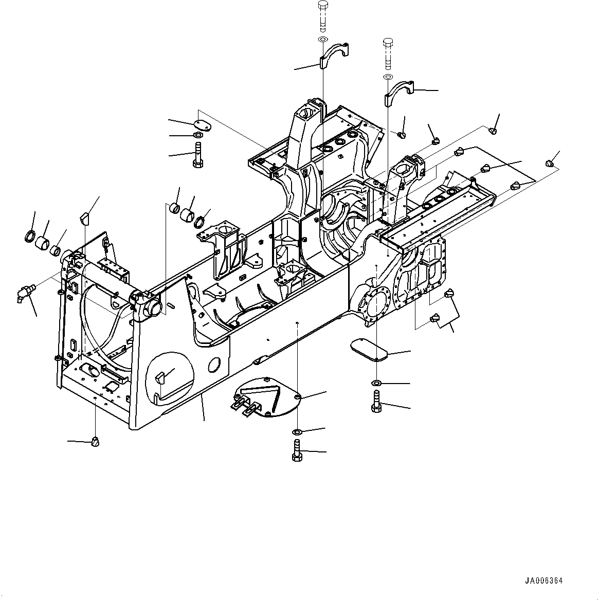 Уплотнение 14X-03-61950 KOMATSU