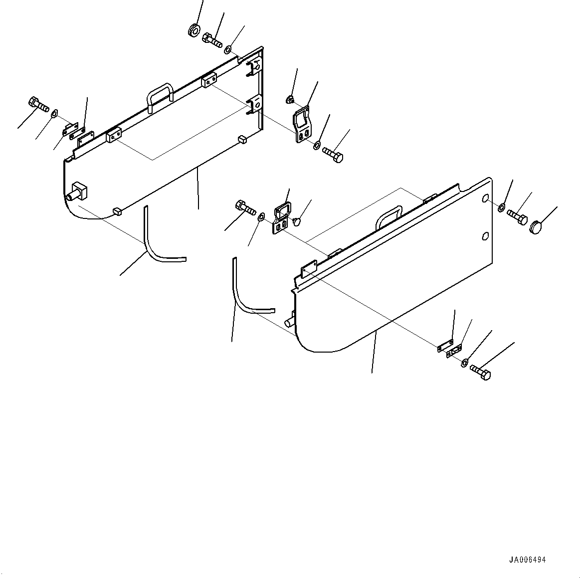 Резиновый элемент 14X-54-72660 KOMATSU