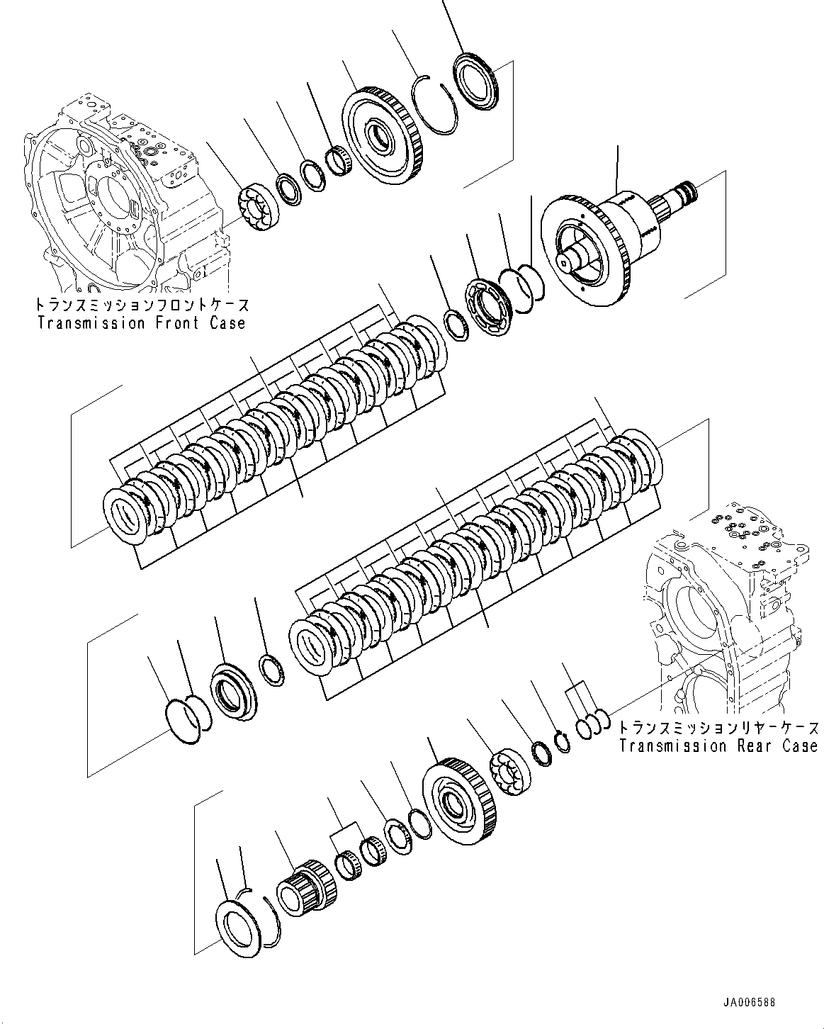 Clutch Assembly 56D-15-32020 KOMATSU