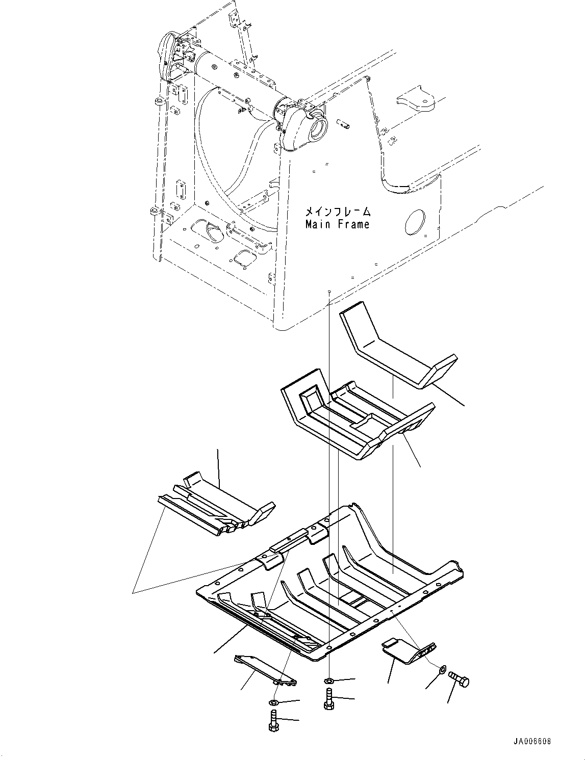 Лист 14X-A62-6591 KOMATSU