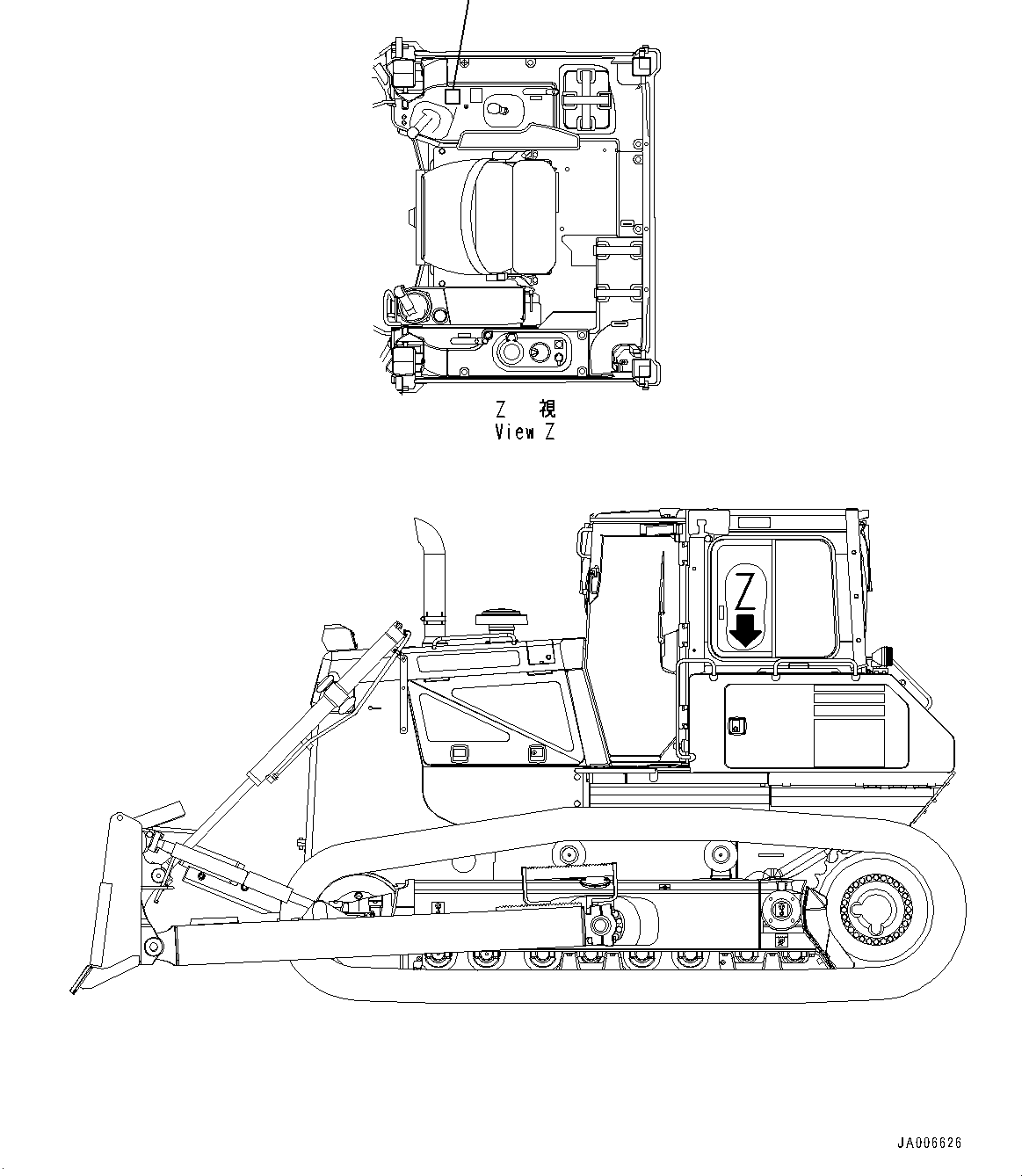Пластина 14X-98-61311 KOMATSU