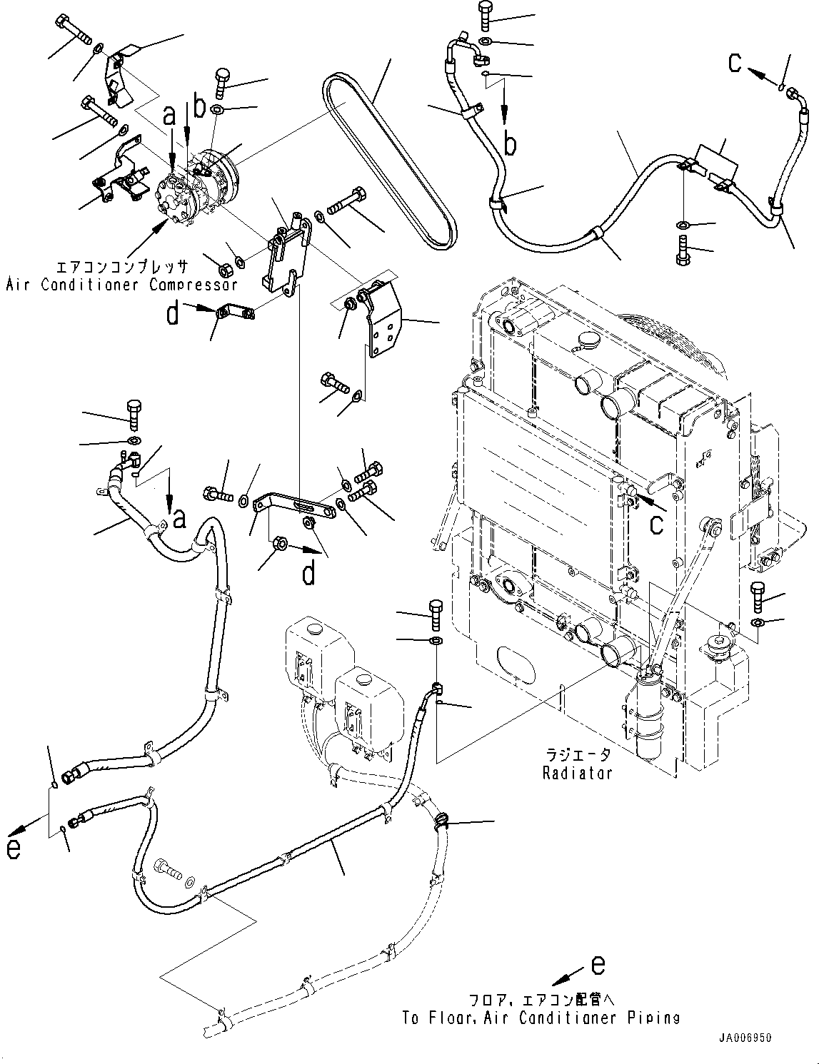 Шланг 416-S62-4940 KOMATSU