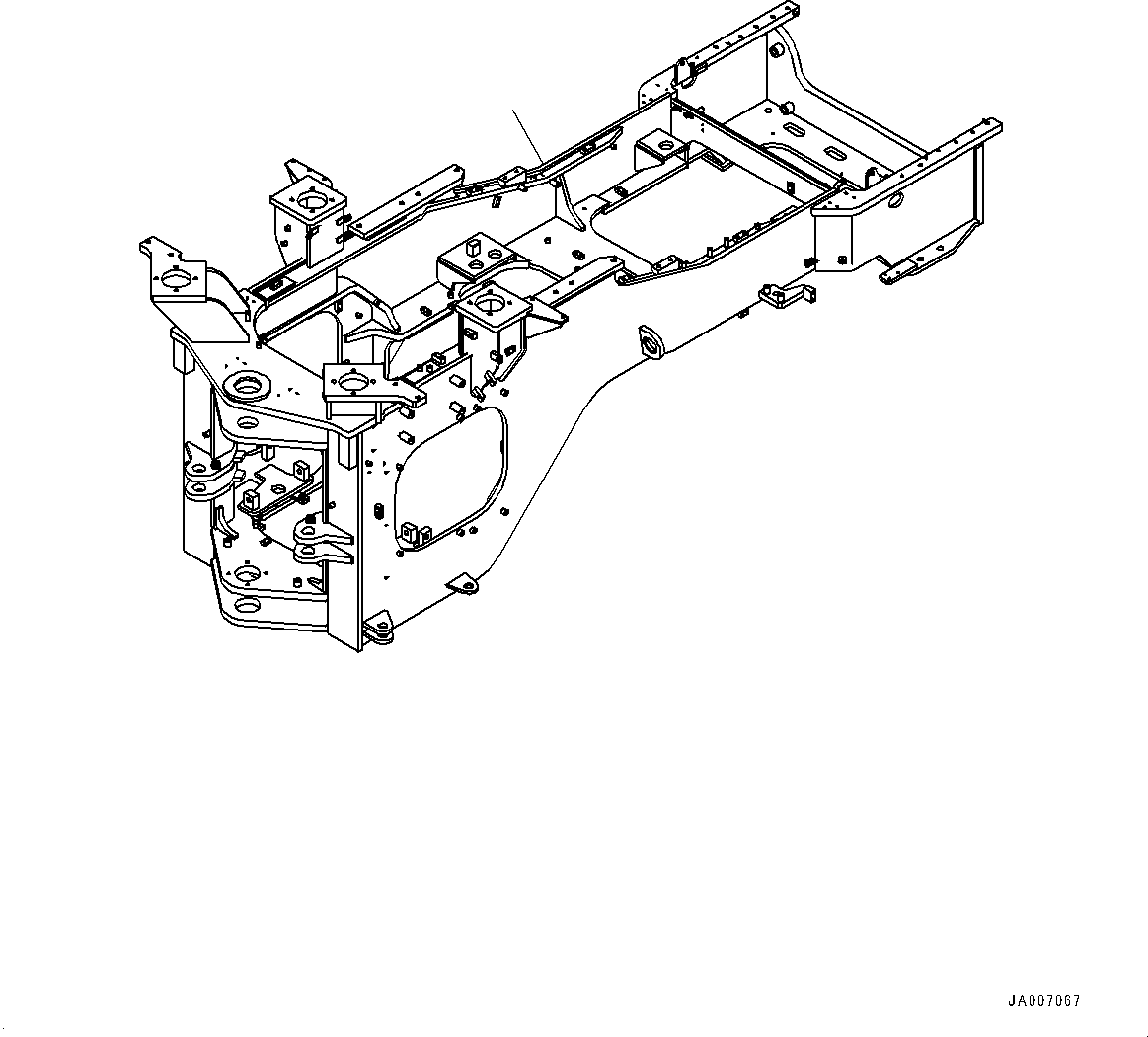 Рама 425-S95-6922 KOMATSU