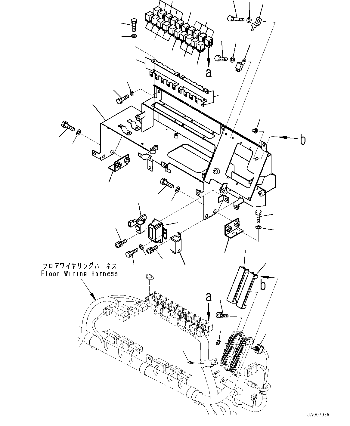 Кронштейн 425-S39-3220 KOMATSU