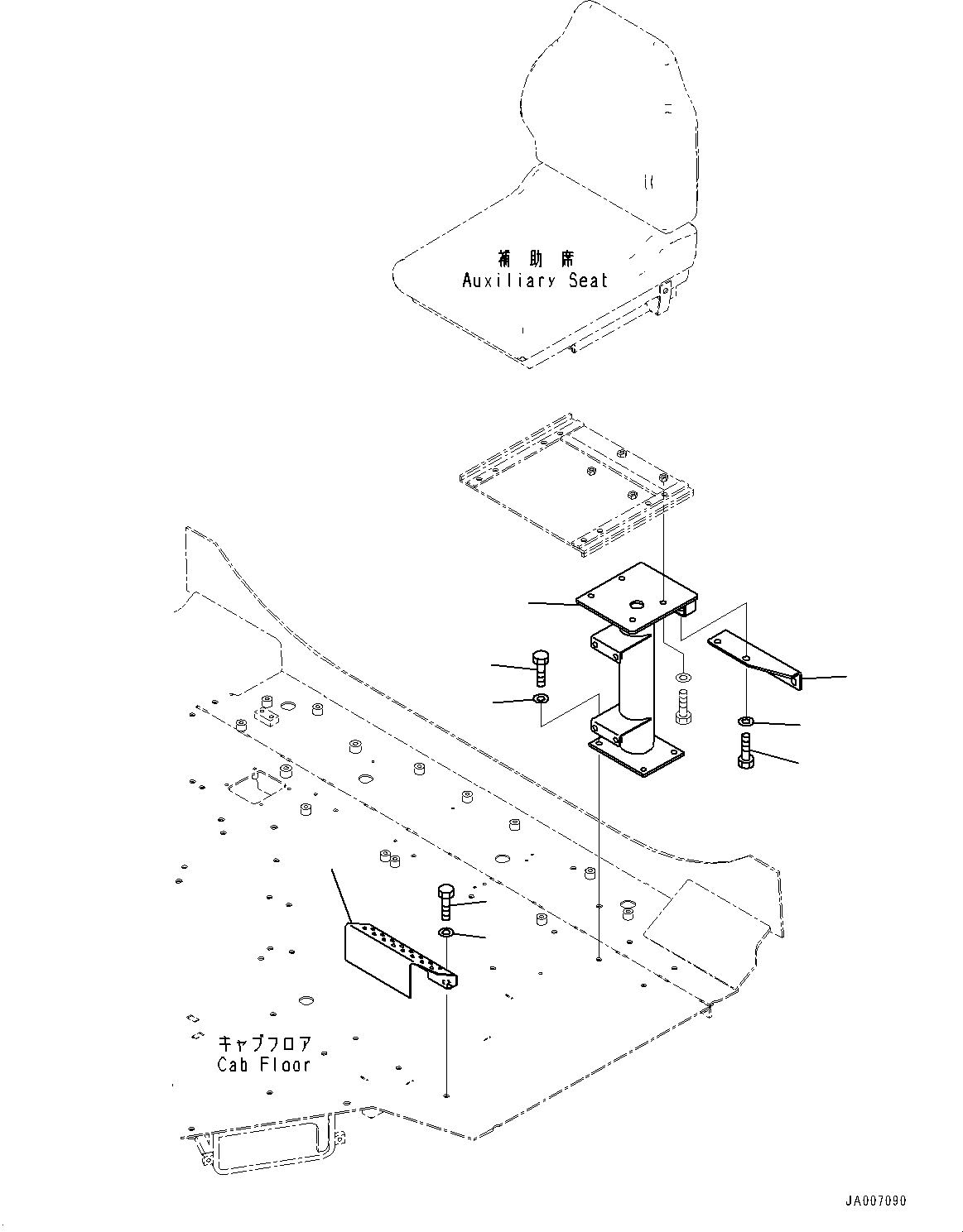 Пластина 416-923-4250 KOMATSU