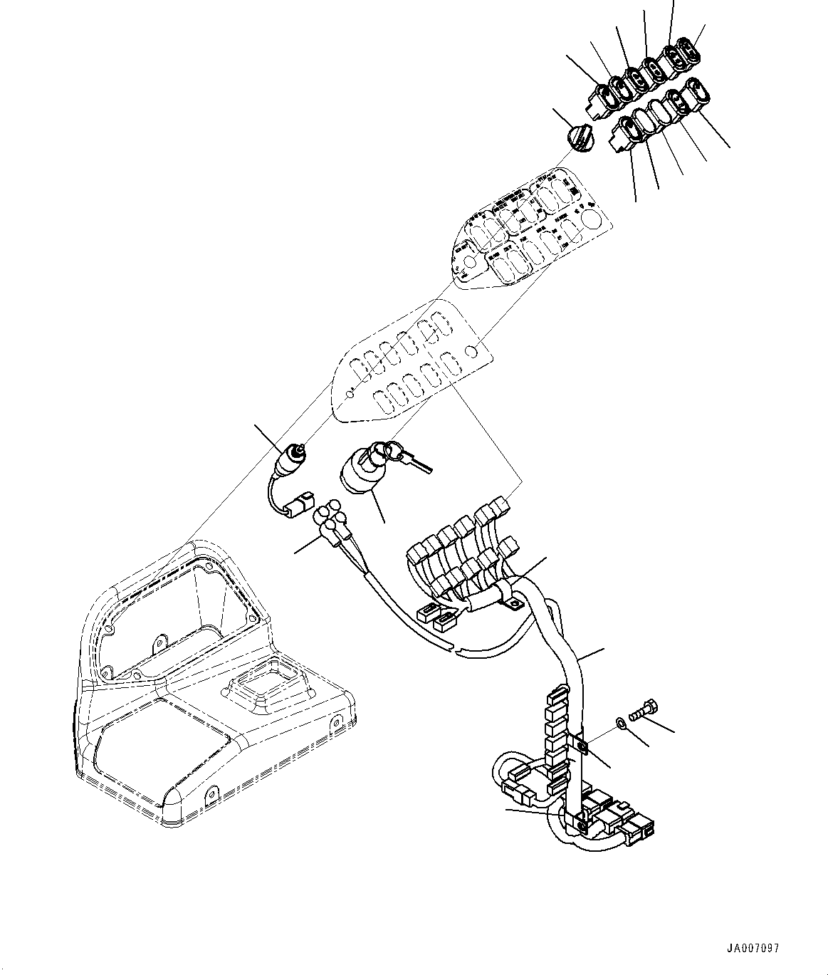 Switch, RPM Set 425-06-33622 KOMATSU