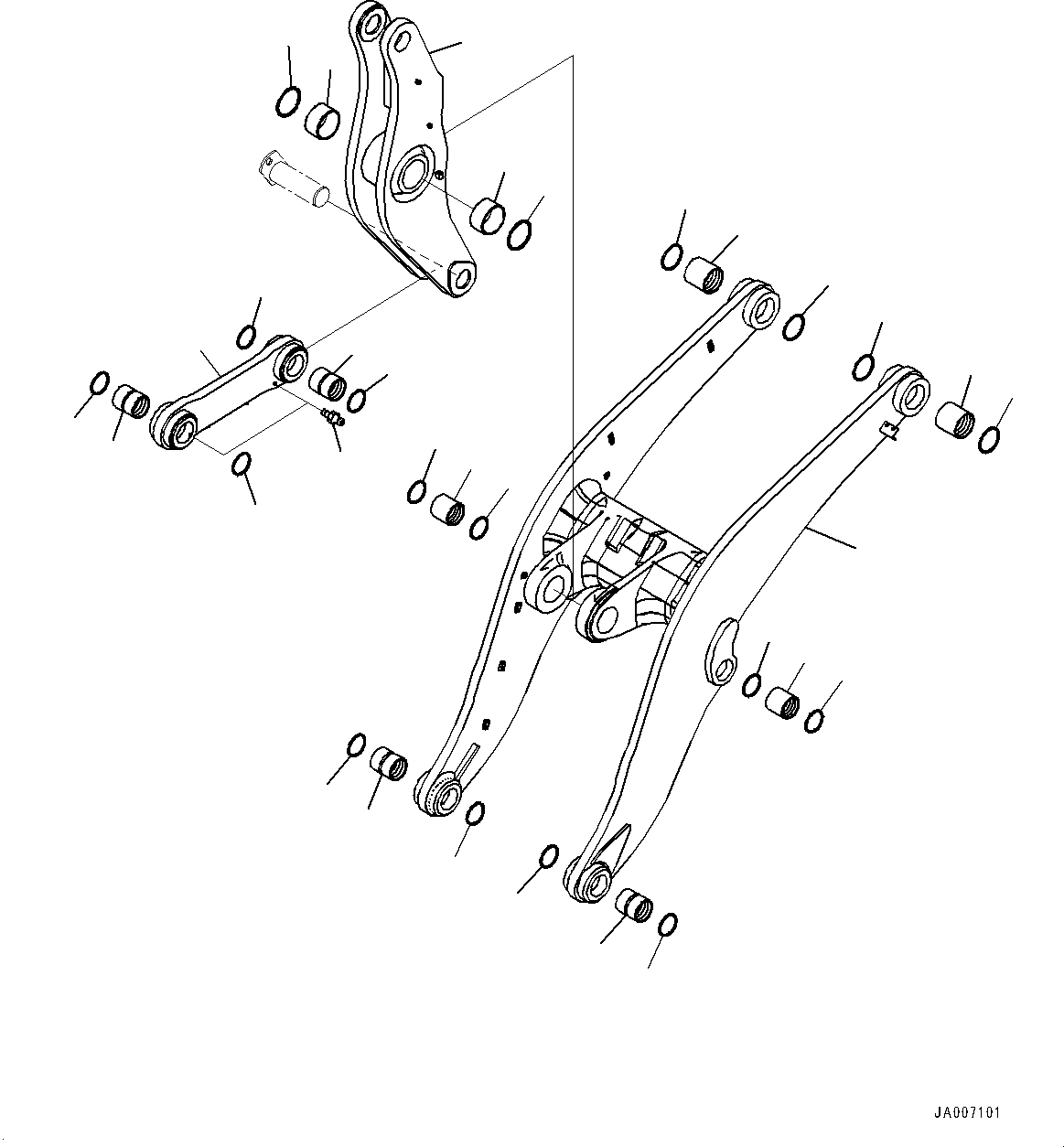 Boom Assembly 425-S95-6100 KOMATSU