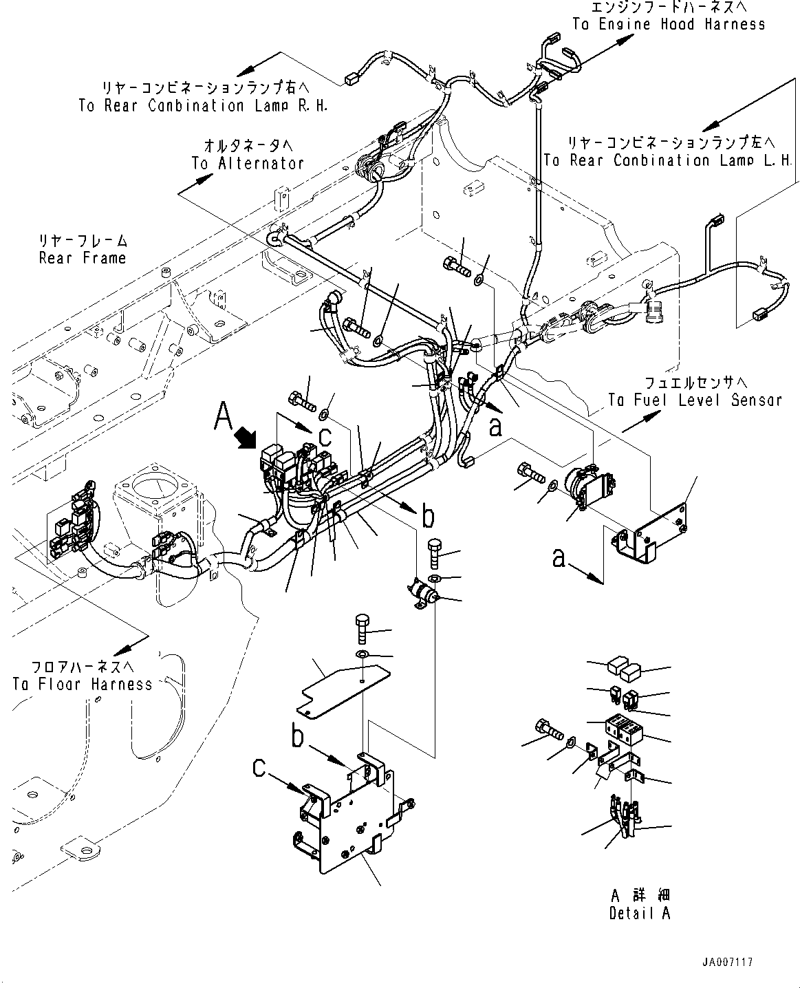 Жгут проводов 417-06-44111 KOMATSU