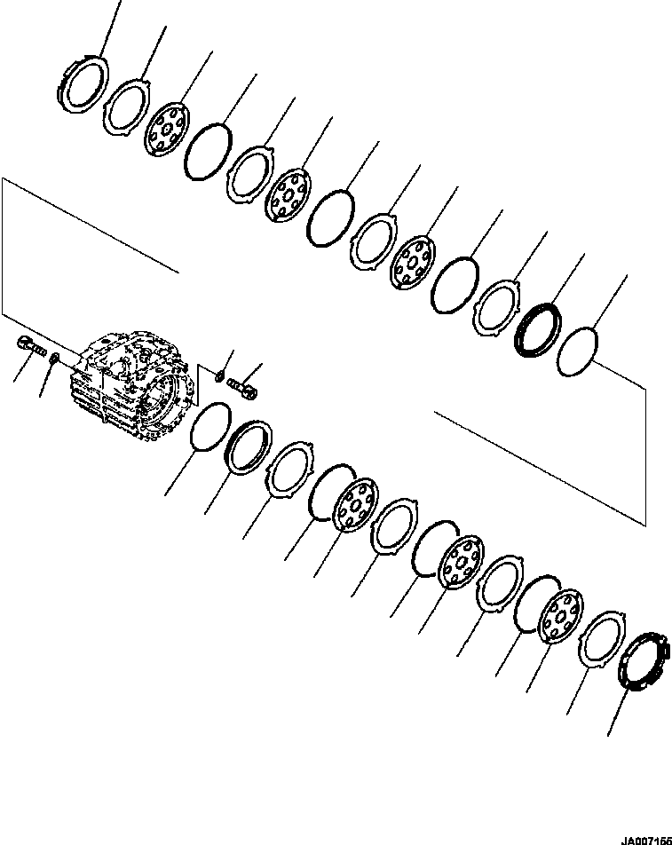 Axle Assembly, Limited Slip Differential 423-22-47010 KOMATSU