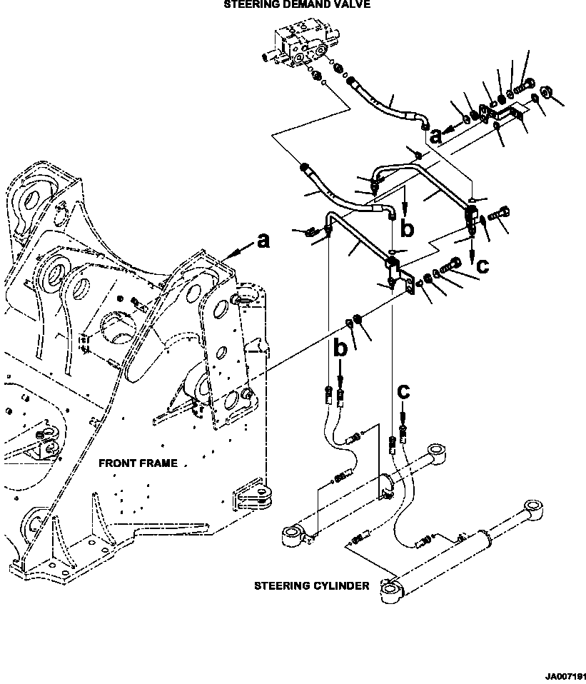 Шланг 423-62-53150 KOMATSU